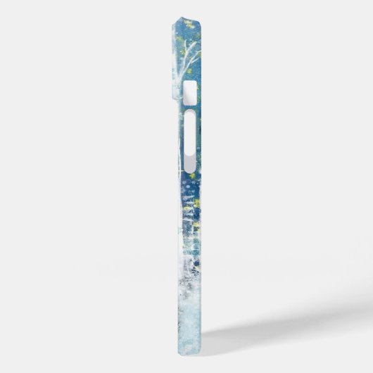 Joyeux coque iphone de pingouin de Noël (Verso / Gauche)