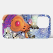 Joyeux coque iphone de rennes de Noël (Verso (horizontal))