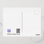 Joyeux Coup De Fantômes D'Halloween. Carte postale (Verso)