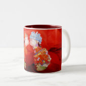 Joyeux couple marié Mug (Devant droit)