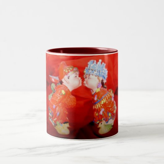 Joyeux couple marié Mug (Centre)