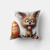 Joyeux Coussin de chien (Verso)