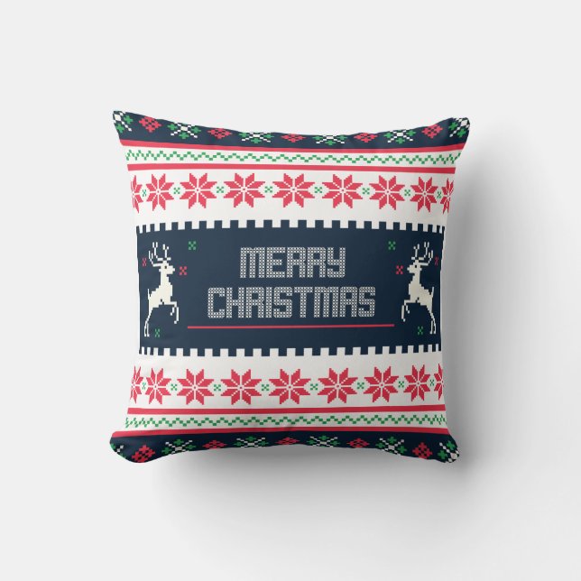 Joyeux Coussin de Noël (Recto)