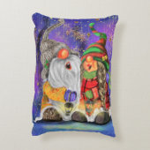 Joyeux Coussin des Gnomes de Noël (Dos(Vertical))