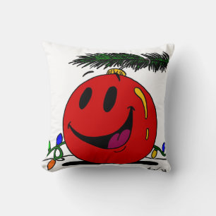 Joyeux Coussin ornemental - Rouge