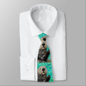 Joyeux Cravate de peinture de la Loupe de mer (Attaché)