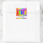Joyeux crayons ! autocollant "Ce livre appartient (Sac)