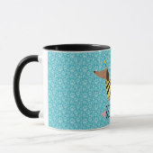 Joyeux Dachshund Bumblebee Mug (Gauche)