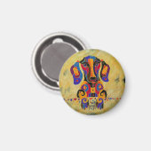 Joyeux Dachshund Magnet (Recto/Verso)