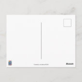 Joyeux dauphin souriant et célébrant | Carte (Dos)