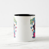 Joyeux design de Mug d'anniversaire pour les fille (Centre)