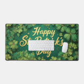 Joyeux design de trèfle de la Saint-Patrick (Clavier et souris)