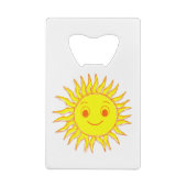 Joyeux dessin de face de soleil (Dos)