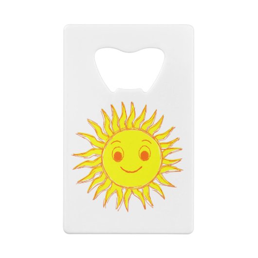 Joyeux dessin de face de soleil (Dos)