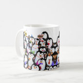 Joyeux dessin de la Mug de café de la fête des pin (Devant gauche)