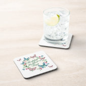 Joyeux Dessous de verre de la Fête des Mères Flora (Côté Droit)