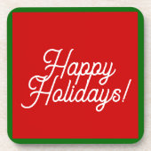 Joyeux Dessous de verre de vacances (Devant)