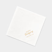 Joyeux dîner Thnaksgiving Nom de famille (Gauche)