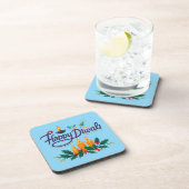 Joyeux Diwali Dessous de verre Set 6 pcs (Côté Droit)