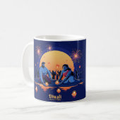 Joyeux Diwali Mug (Devant gauche)