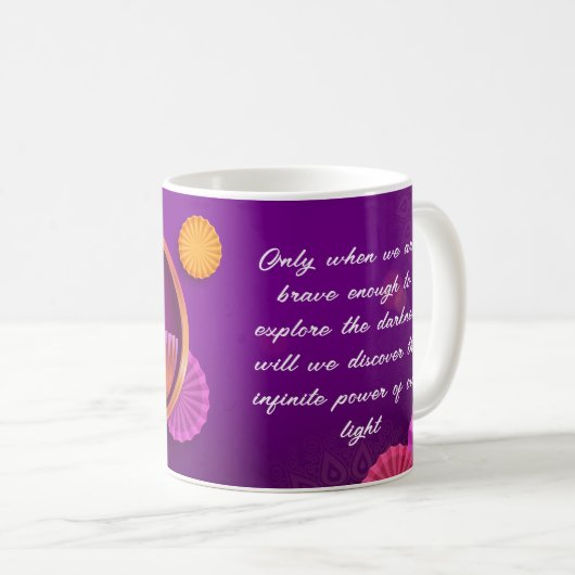 Joyeux Diwali Mug (Devant droit)