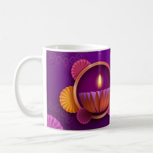 Joyeux Diwali Mug (Gauche)