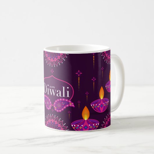 Joyeux Diwali Mug (Devant droit)