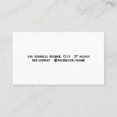 Joyeux Doggie et Kittie | Cartes en bois (Dos)