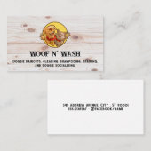 Joyeux Doggie et Kittie | Cartes en bois (Devant / Derrière)