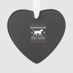 Joyeux Dogmas Noël Chien Vecteur