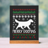 Joyeux Dogmes Chien Flocon de Neige Sweat de Noël  (Neutre)