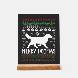 Joyeux Dogmes Chien Flocon de Neige Sweat de Noël 