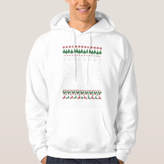 Joyeux Dogmes Chien Flocon de Neige Sweat de Noël (Devant)
