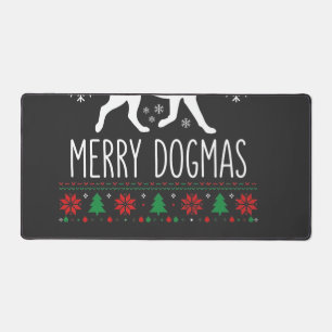 Joyeux Dogmes Noël Chien Vecteur