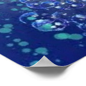 Joyeux Dolphin Couple Poster Peinture (Coin)