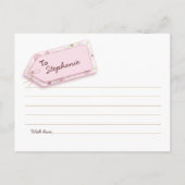 Joyeux Dots Mots de conseil carte pour maman d'êtr (Dos)