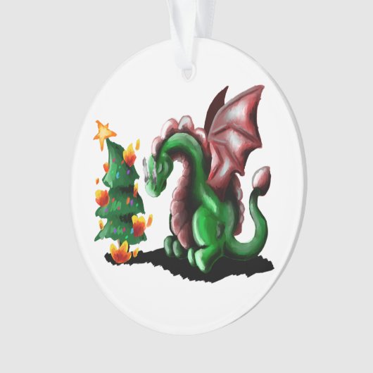 Joyeux dragon de Noël (devant)