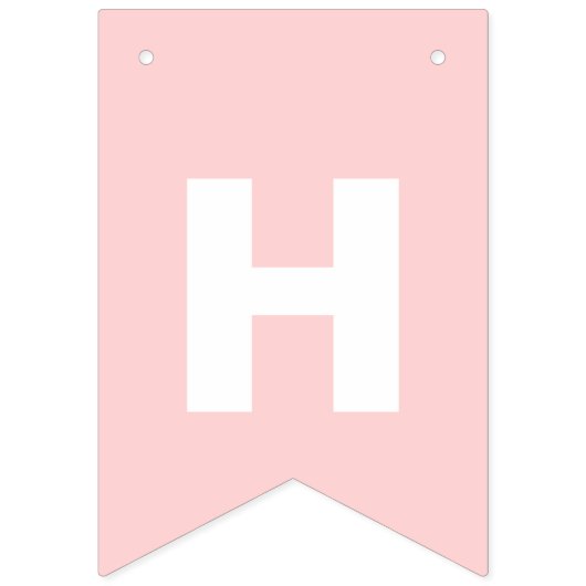 Joyeux DRAPEAUX D'ANNIVERSAIRE Pastel (Deuxième drapeau)