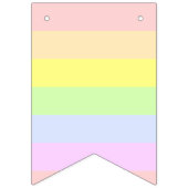 Joyeux DRAPEAUX D'ANNIVERSAIRE Pastel (Premier drapeau)