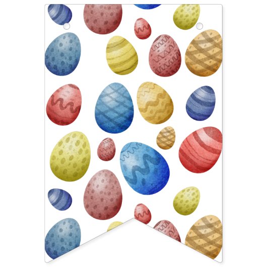 Joyeux Drapeaux de Bunny de Pâques - Bannière de P (Deuxième drapeau)