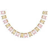 Joyeux drapeaux de Bunting d'Anniversaire Or et Ro (Tout)