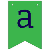 Joyeux drapeaux de Bunting de vacances (Troisième drapeau)