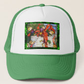 Joyeux elfes envelopper Casquette actuel (Devant)