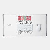 Joyeux enseignant Étudiants brillants Personnalisé (Clavier et souris)