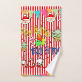 Joyeux ensemble de serviettes de bain de Noël, Joy (Serviette à main)