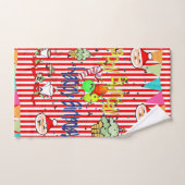 Joyeux ensemble de serviettes de bain de Noël, Joy (Serviette à main)