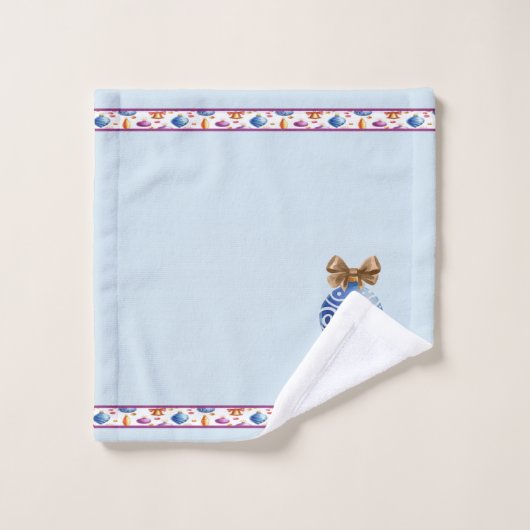 Joyeux ensemble de serviettes de Noël (Gant de toilette)