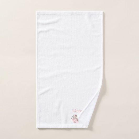 Joyeux ensemble de serviettes de printemps (Serviette à main)