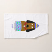 Joyeux Ensemble de serviettes de toilette de la ch (Serviette à main)