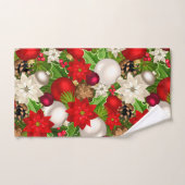 Joyeux ensemble de serviettes de vacances (Serviette à main)